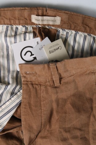Мъжки къс панталон Mango, Размер S, Цвят Кафяв, Цена 72,00 лв.