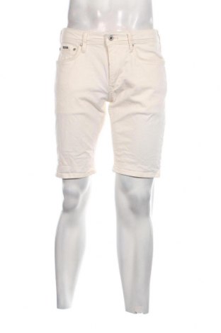 Ανδρικό κοντό παντελόνι Pepe Jeans, Μέγεθος M, Χρώμα Εκρού, Τιμή 33,40 €
