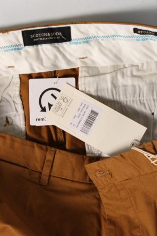 Ανδρικό κοντό παντελόνι Scotch & Soda, Μέγεθος XXL, Χρώμα Καφέ, Τιμή 82,99 €