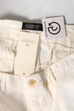 Ανδρικό κοντό παντελόνι Scotch & Soda, Μέγεθος L, Χρώμα Λευκό, Τιμή 24,90 €
