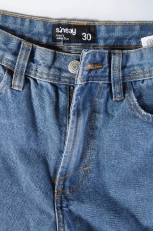 Мъжки къс панталон Sinsay, Размер S, Цвят Син, Цена 24,80 лв.