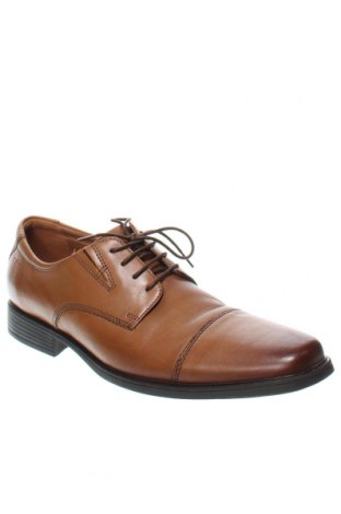 Мъжки обувки Clarks, Размер 45, Цвят Кафяв, Цена 96,00 лв.