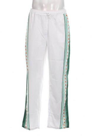 Męskie spodnie Boohoo, Rozmiar XL, Kolor Biały, Cena 61,31 zł