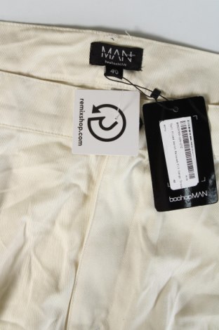 Pantaloni de bărbați Boohoo, Mărime XL, Culoare Ecru, Preț 71,12 Lei