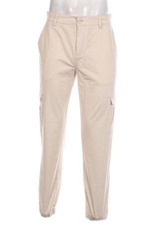 Ανδρικό παντελόνι Dan Fox X About You, Μέγεθος L, Χρώμα  Μπέζ, Τιμή 11,99 €