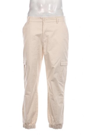 Ανδρικό παντελόνι Dan Fox X About You, Μέγεθος L, Χρώμα  Μπέζ, Τιμή 9,59 €