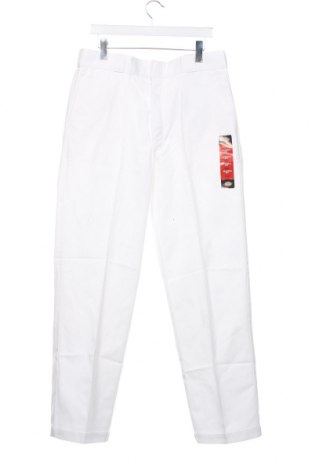 Pantaloni de bărbați Dickies, Mărime L, Culoare Alb, Preț 305,92 Lei