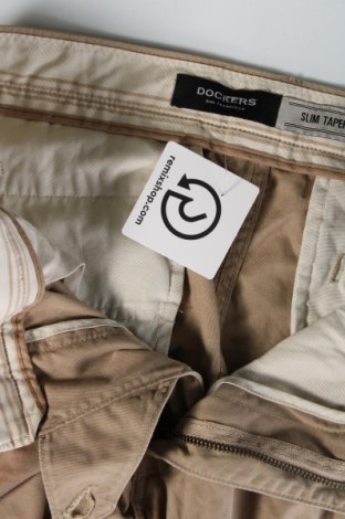 Ανδρικό παντελόνι Dockers, Μέγεθος M, Χρώμα  Μπέζ, Τιμή 13,42 €