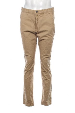 Ανδρικό παντελόνι H&M L.O.G.G., Μέγεθος L, Χρώμα  Μπέζ, Τιμή 4,49 €
