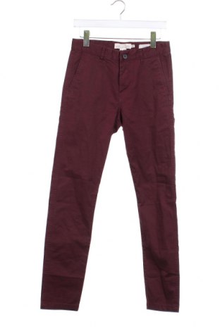 Мъжки панталон H&M L.O.G.G., Размер S, Цвят Червен, Цена 10,00 лв.