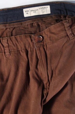 Ανδρικό παντελόνι Livergy, Μέγεθος M, Χρώμα Καφέ, Τιμή 6,53 €