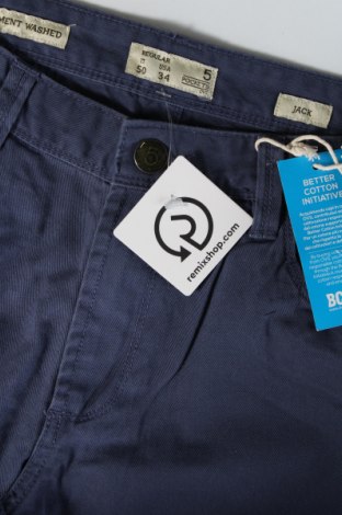 Pantaloni de bărbați Oviesse, Mărime L, Culoare Albastru, Preț 83,23 Lei