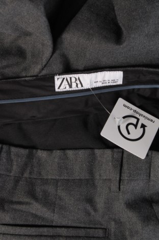 Pánske nohavice  Zara, Veľkosť L, Farba Sivá, Cena  15,31 €