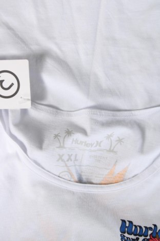 Ανδρικό αμάνικο  Hurley, Μέγεθος XXL, Χρώμα Λευκό, Τιμή 18,56 €
