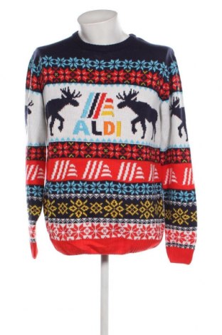 Мъжки пуловер, Размер L, Цвят Многоцветен, Цена 6,38 лв.