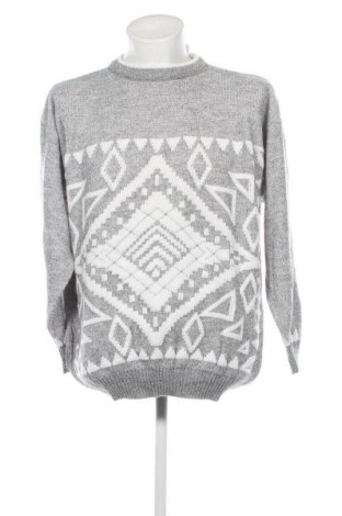 Ανδρικό πουλόβερ, Μέγεθος L, Χρώμα Γκρί, Τιμή 3,77 €