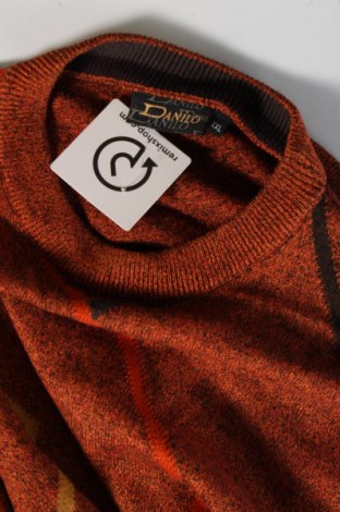 Мъжки пуловер, Размер XXL, Цвят Оранжев, Цена 14,21 лв.
