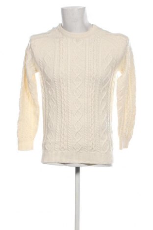 Ανδρικό πουλόβερ, Μέγεθος S, Χρώμα Εκρού, Τιμή 5,38 €