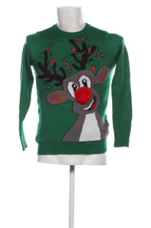 Ανδρικό πουλόβερ, Μέγεθος XXS, Χρώμα Πράσινο, Τιμή 5,02 €