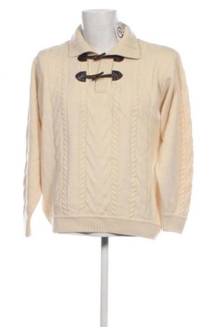Ανδρικό πουλόβερ, Μέγεθος M, Χρώμα  Μπέζ, Τιμή 5,02 €