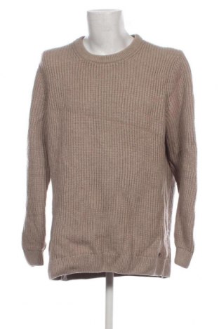 Ανδρικό πουλόβερ, Μέγεθος XXL, Χρώμα  Μπέζ, Τιμή 5,38 €