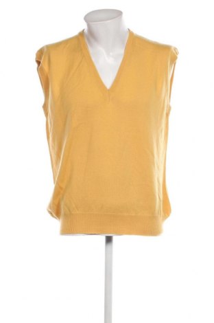 Мъжки пуловер, Размер L, Цвят Жълт, Цена 8,41 лв.