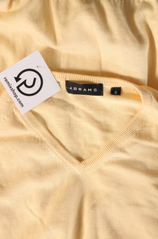Ανδρικό πουλόβερ Abrams, Μέγεθος S, Χρώμα Κίτρινο, Τιμή 5,20 €