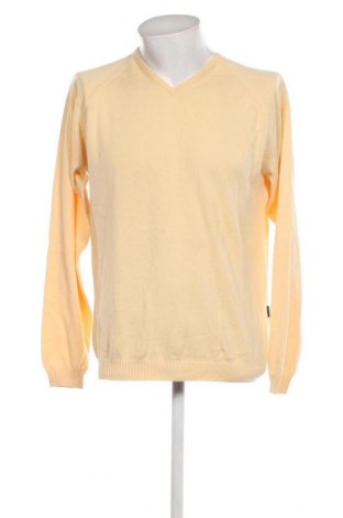 Мъжки пуловер Abrams, Размер S, Цвят Жълт, Цена 8,41 лв.