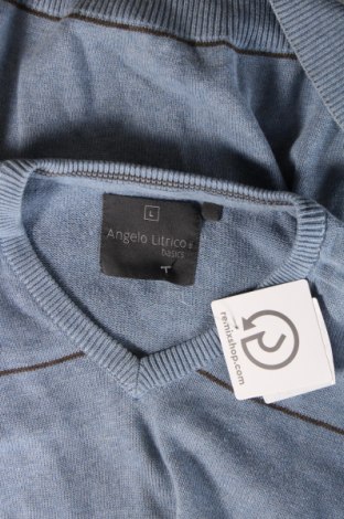 Мъжки пуловер Angelo Litrico, Размер L, Цвят Син, Цена 11,60 лв.