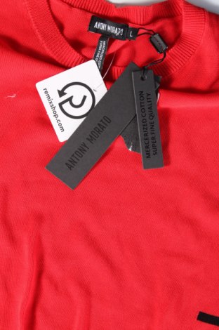 Pulover de bărbați Antony Morato, Mărime L, Culoare Roșu, Preț 184,21 Lei