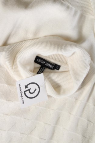 Мъжки пуловер Antony Morato, Размер L, Цвят Бял, Цена 46,20 лв.