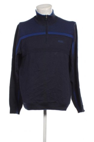 Męski sweter BOSS, Rozmiar XL, Kolor Niebieski, Cena 284,83 zł