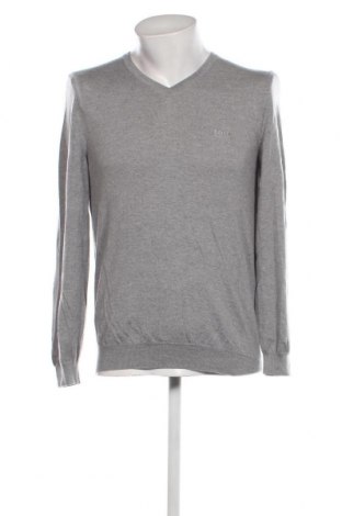 Ανδρικό πουλόβερ BOSS, Μέγεθος L, Χρώμα Γκρί, Τιμή 84,74 €