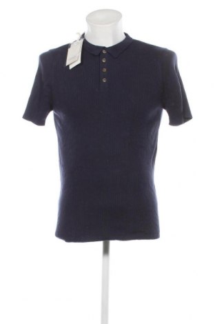 Ανδρικό πουλόβερ Bellfield, Μέγεθος M, Χρώμα Μπλέ, Τιμή 21,83 €