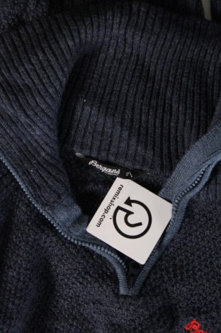 Мъжки пуловер Bergans of Norway, Размер S, Цвят Син, Цена 43,20 лв.