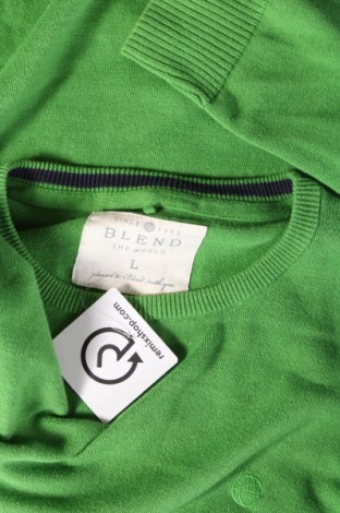 Ανδρικό πουλόβερ Blend, Μέγεθος L, Χρώμα Πράσινο, Τιμή 8,50 €
