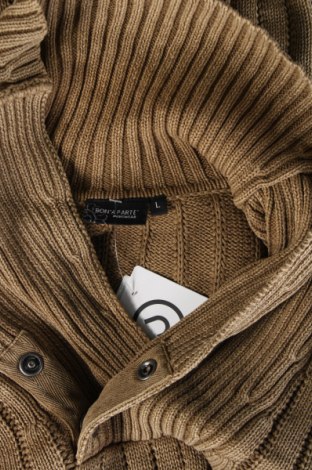 Мъжки пуловер Bon'a Parte, Размер L, Цвят Бежов, Цена 8,84 лв.