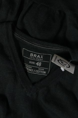 Ανδρικό πουλόβερ Brax, Μέγεθος M, Χρώμα Πράσινο, Τιμή 17,26 €