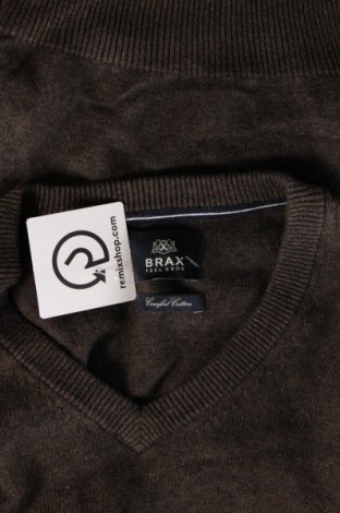 Ανδρικό πουλόβερ Brax, Μέγεθος XL, Χρώμα Πράσινο, Τιμή 15,34 €