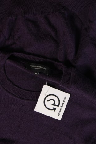 Мъжки пуловер Bruuns Bazaar, Размер XL, Цвят Лилав, Цена 24,80 лв.
