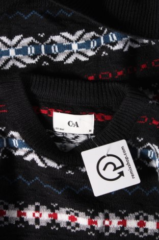 Мъжки пуловер C&A, Размер M, Цвят Многоцветен, Цена 11,60 лв.