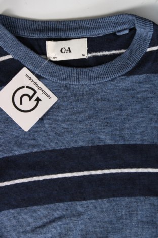 Мъжки пуловер C&A, Размер M, Цвят Син, Цена 11,60 лв.