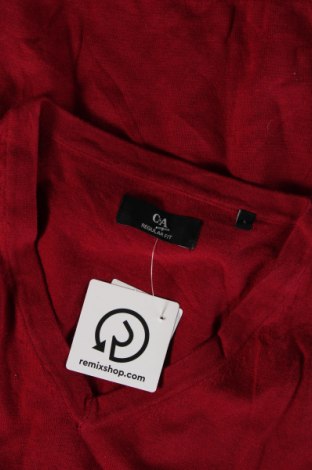 Herrenpullover C&A, Größe L, Farbe Rot, Preis € 5,65