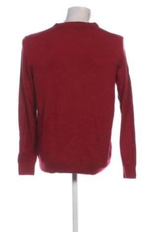 Мъжки пуловер C&A, Размер L, Цвят Червен, Цена 10,73 лв.