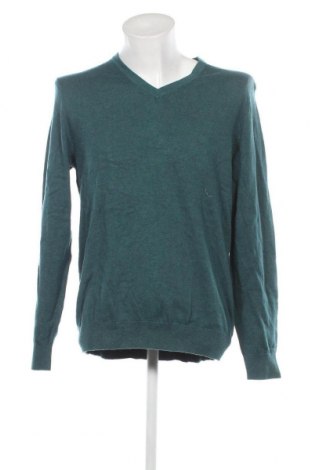 Мъжки пуловер C&A, Размер L, Цвят Зелен, Цена 17,40 лв.
