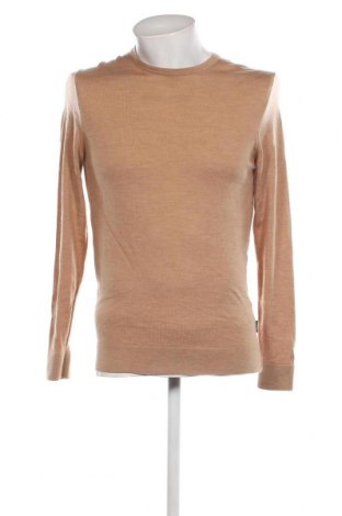 Мъжки пуловер Calvin Klein, Размер M, Цвят Бежов, Цена 75,65 лв.