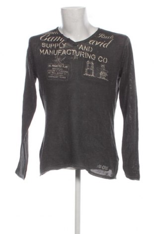 Ανδρικό πουλόβερ Camp David, Μέγεθος XL, Χρώμα Γκρί, Τιμή 38,35 €