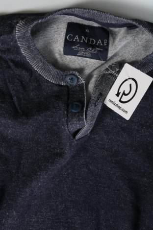 Ανδρικό πουλόβερ Canda, Μέγεθος L, Χρώμα Μπλέ, Τιμή 4,66 €