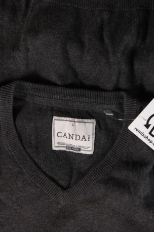 Herrenpullover Canda, Größe L, Farbe Grau, Preis € 4,04