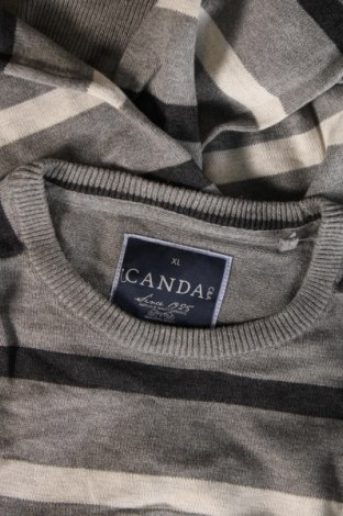Мъжки пуловер Canda, Размер XL, Цвят Сив, Цена 10,73 лв.